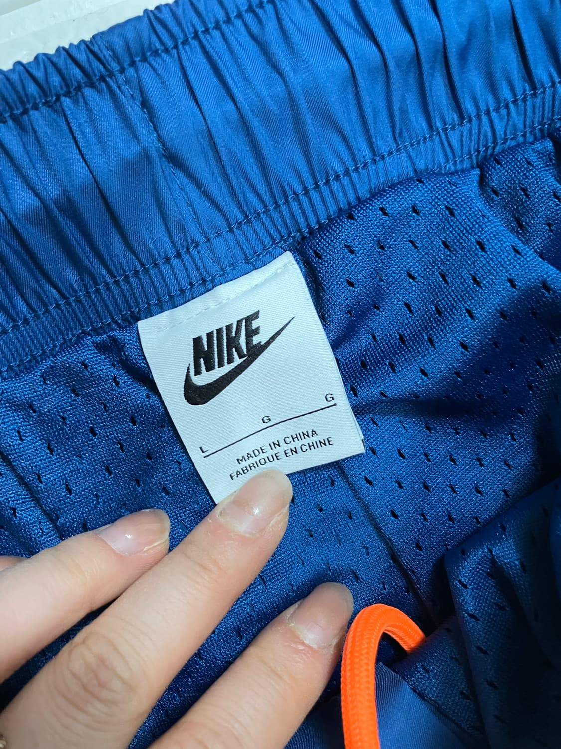 나이키 에어 블루 트랙팬츠 L 상품이미지7