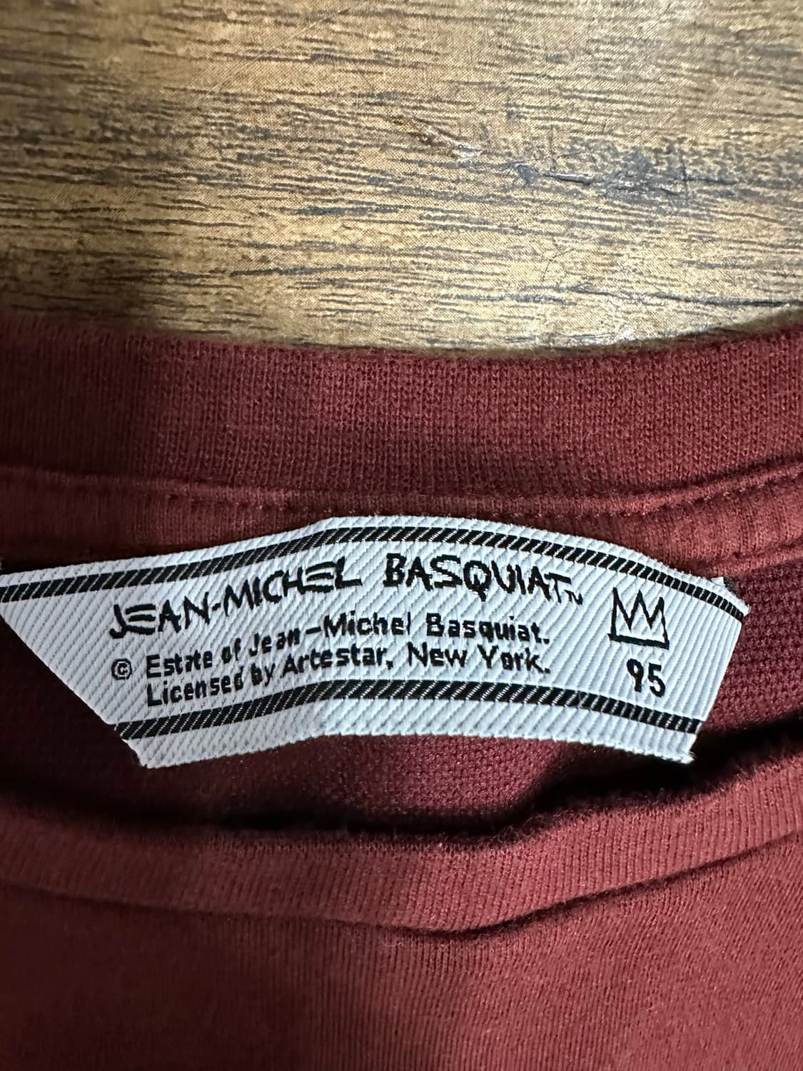 장미셸 바스키아 JEAN-MICHEL BASQUIAT 폭스 자수 반팔 티 상품이미지7