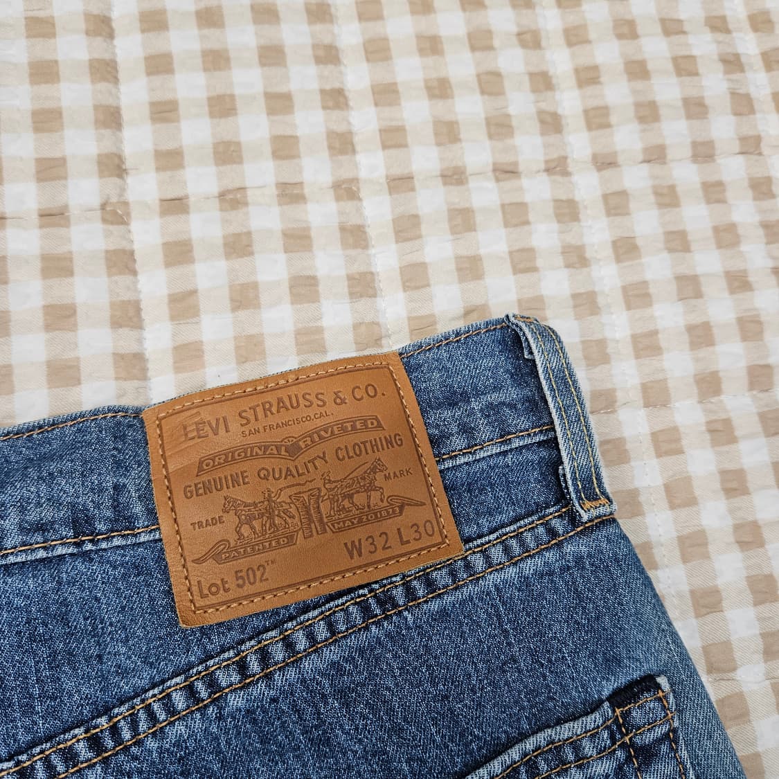 리바이스 502 스판 청바지 남자32 상품이미지6