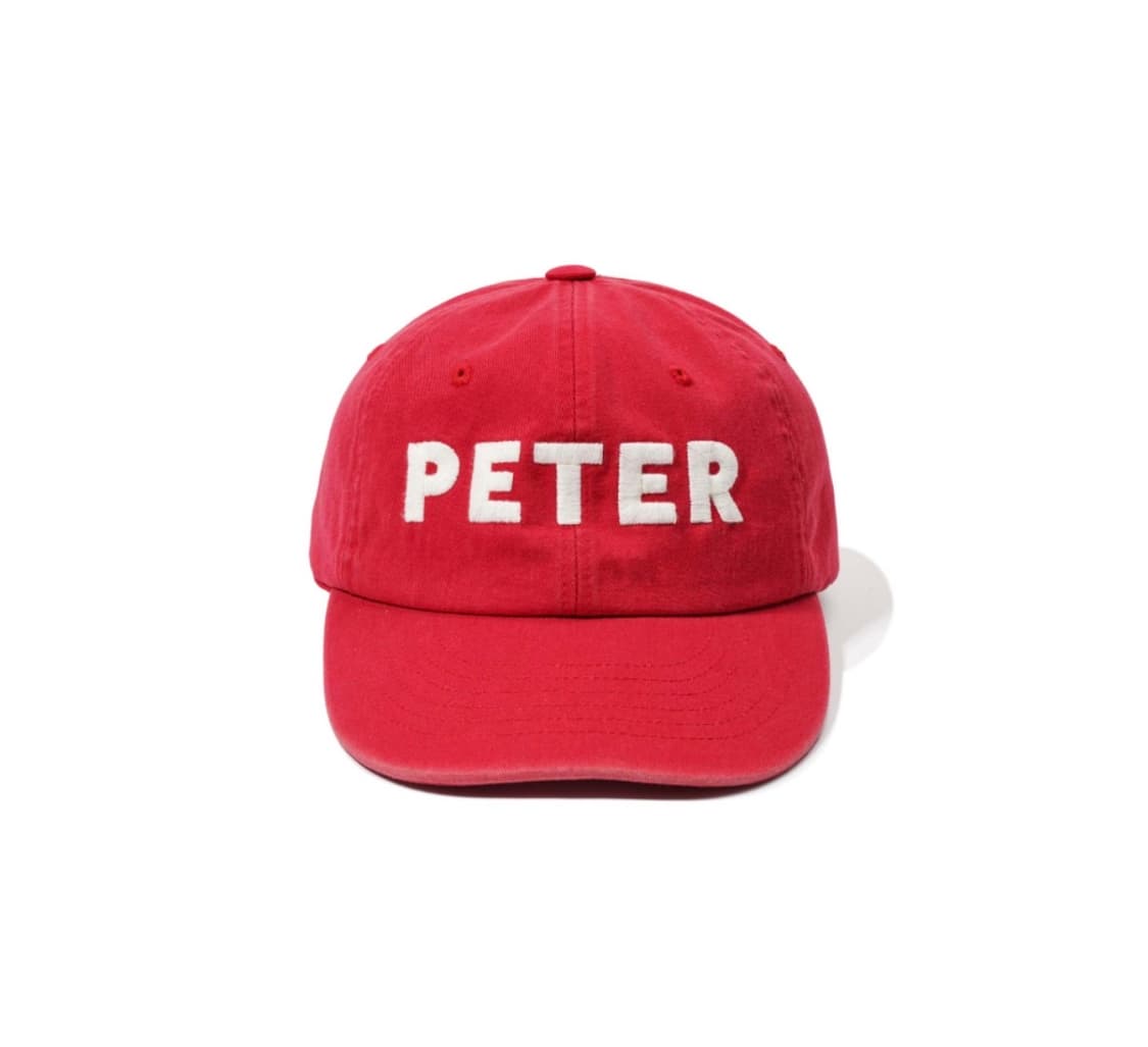 판매) 마이네임이즈피터 6-PANEL PETER CAP RED 상품이미지2