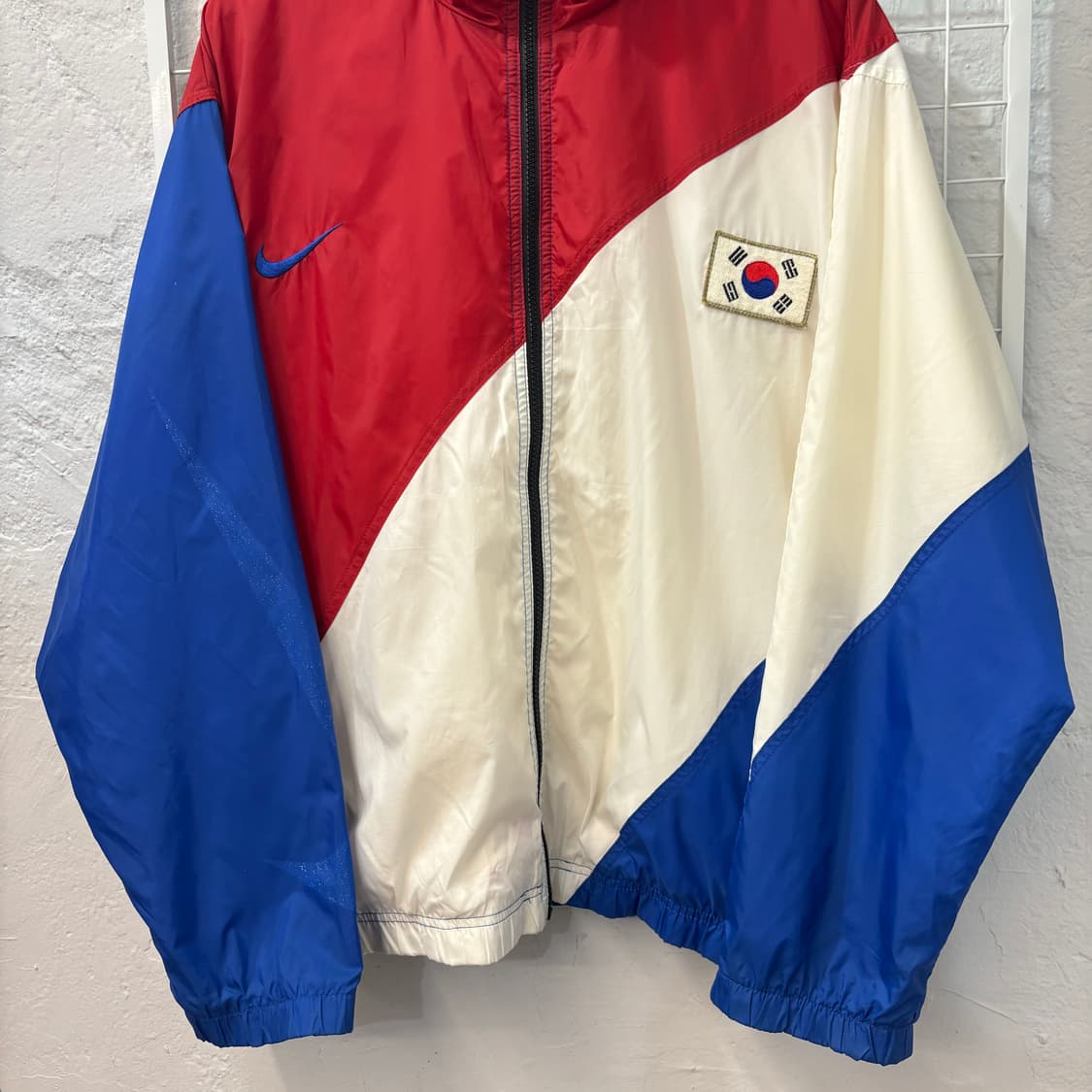 90s 나이키 올드스쿨 코리아 바람막이 자켓 L 상품이미지4