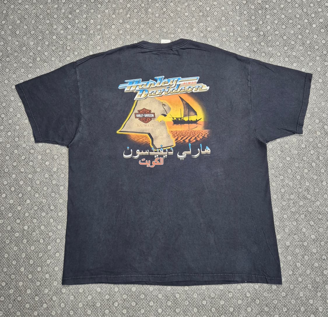 [XXL]00s US Made 할리데이비슨 쿠웨이트 -627
 상품이미지3