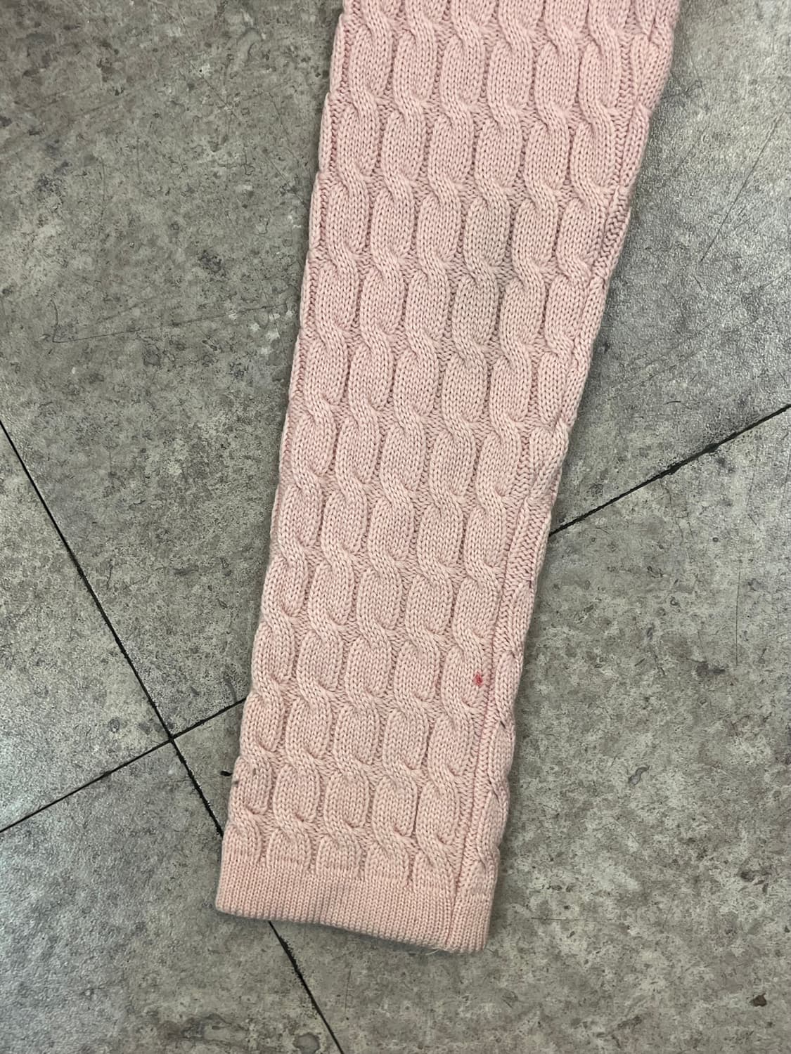 시스템 꽈배기 가디건 핑크 90 #csz3734 상품이미지9