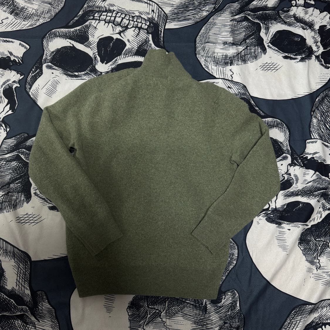 폴로 반집업 니트 여성 XS사이즈  상품이미지5