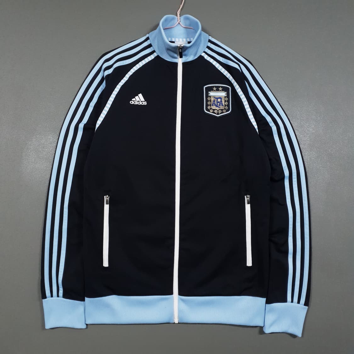 95) 아디다스 아르헨티나 대장급 희귀 유로파 검하 삼선 트랙탑 져지 상품이미지1