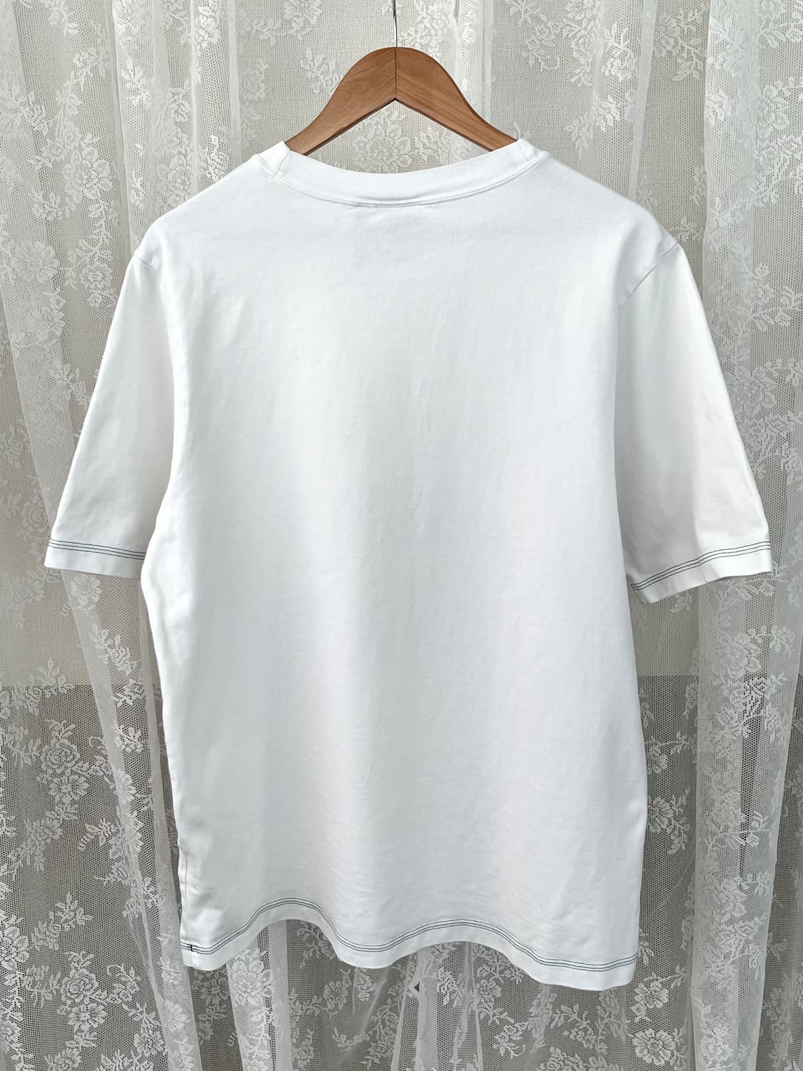 2XL) 아디다스 어드벤쳐 반팔 티셔츠 화이트 그린 상품이미지3