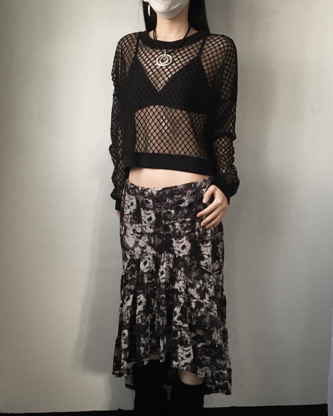 Punching net top 상품이미지5