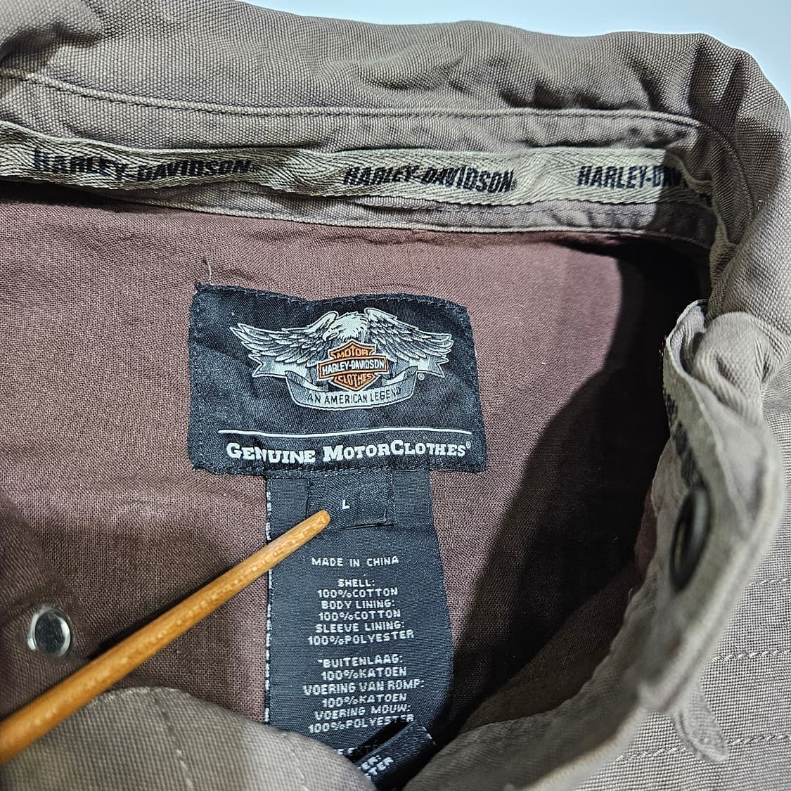 할리데이비슨 셔츠 자켓[L] 상품이미지9