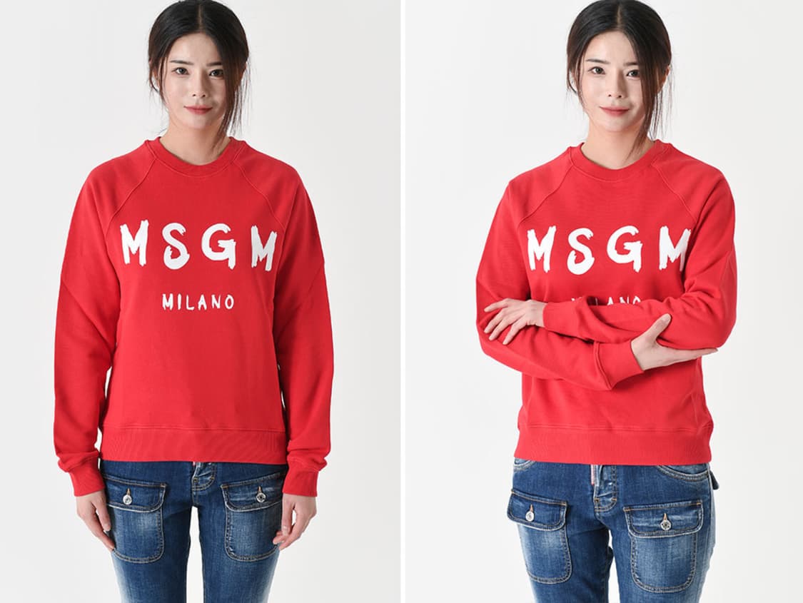 MSGM 밀라노 맨투맨 상품이미지1