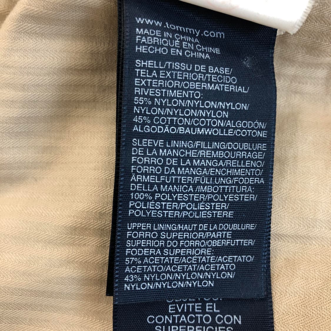 타미힐피거 트렌치코트 105 상품이미지7