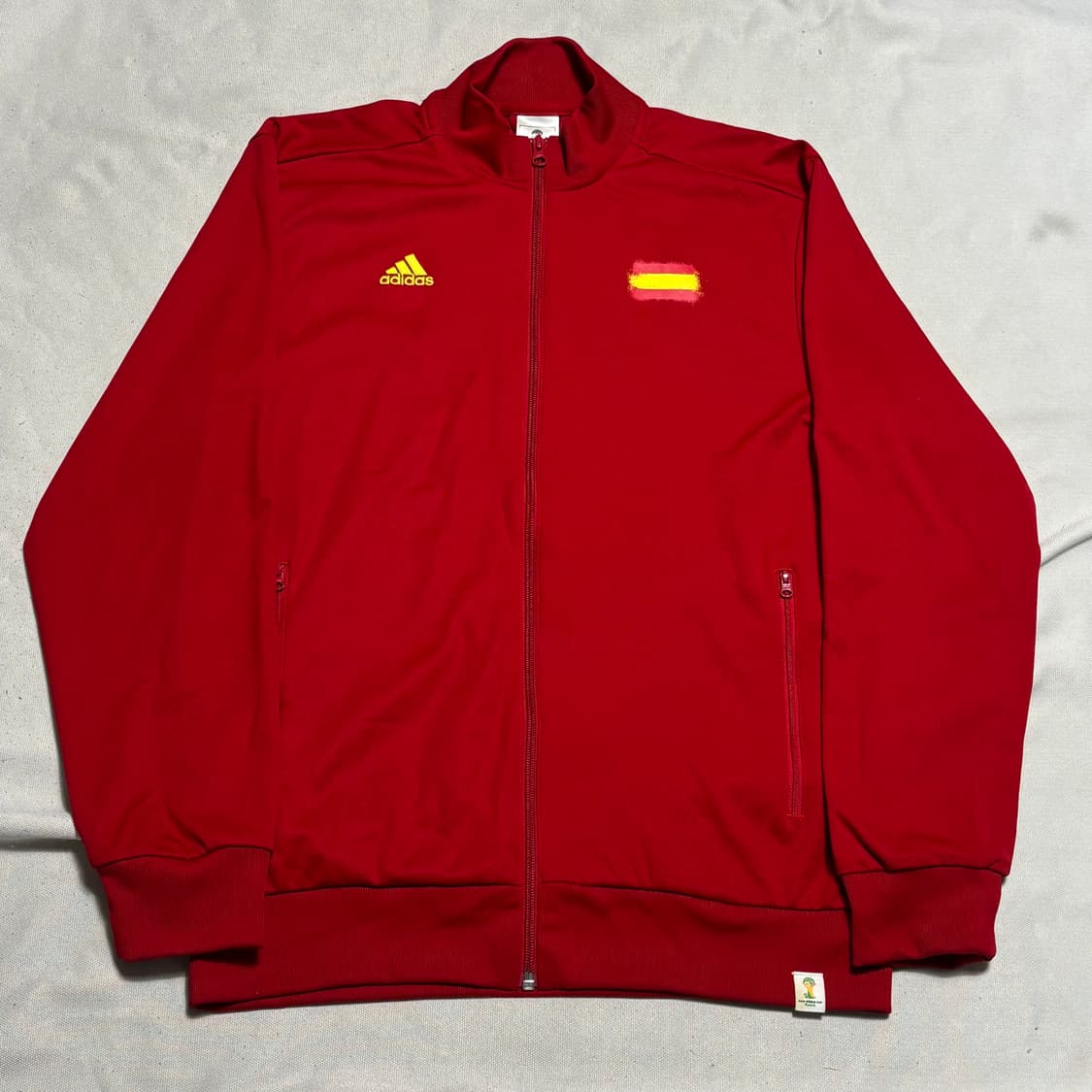 105 아디다스 브라질 월드컵 스페인 레드 트랙탑 상품이미지3
