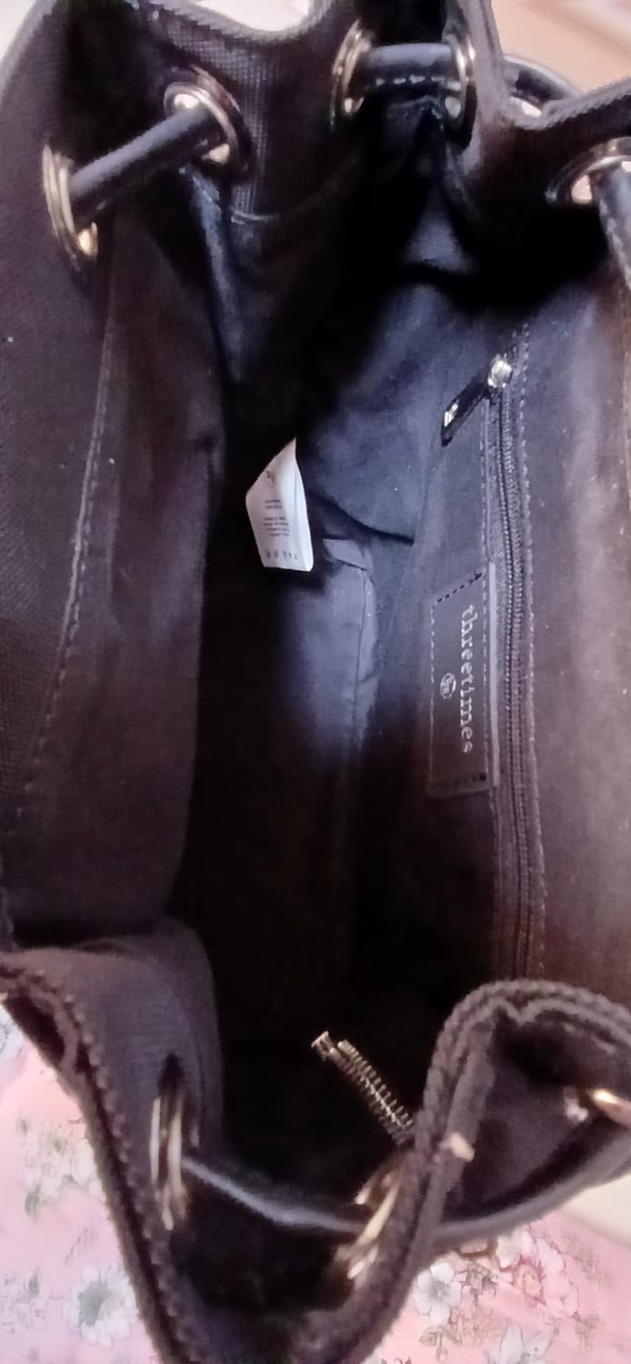 쓰리타임즈 아콘 블랙 백팩  상품이미지6