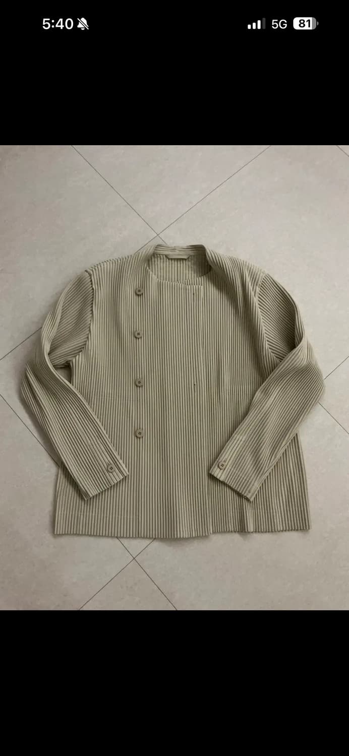 이세이미야케 옴므플리세 자켓 상품이미지3