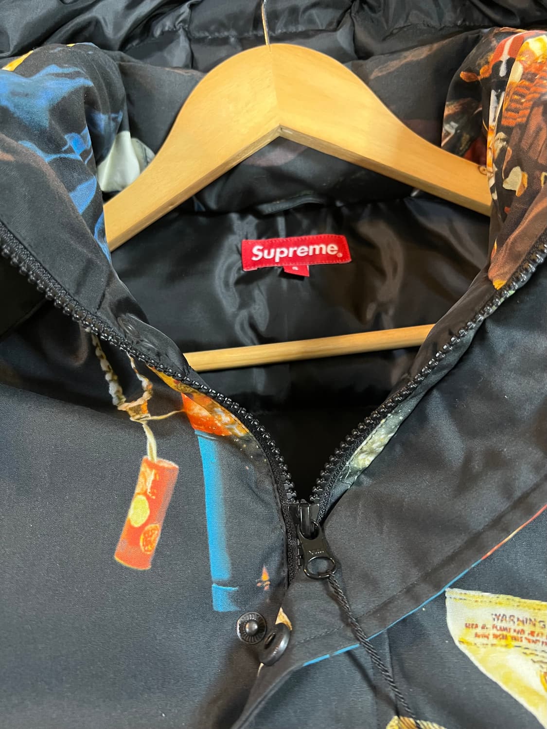 슈프림 파이어크래커 덕다운 파카 상품이미지6