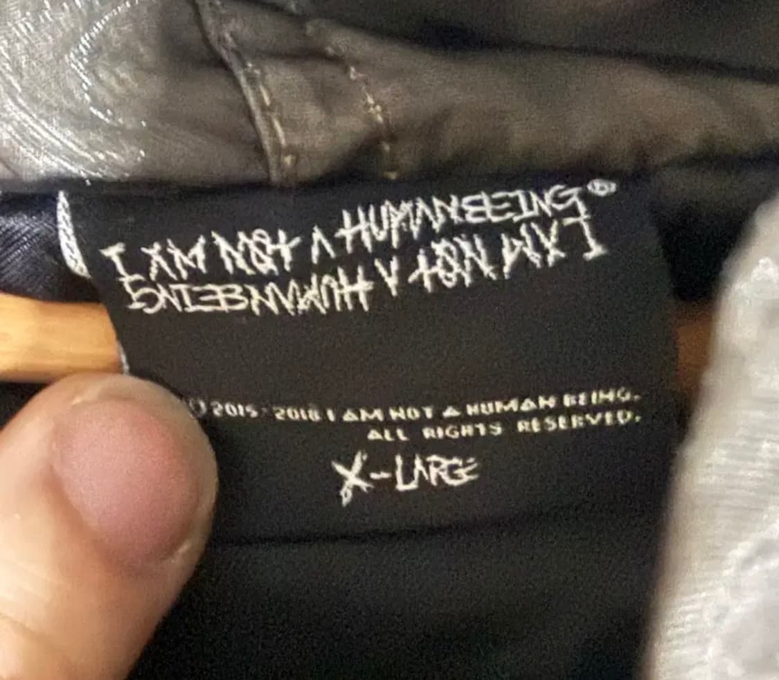 아임낫어휴먼비잉 윈드브레이커 XL 상품이미지4