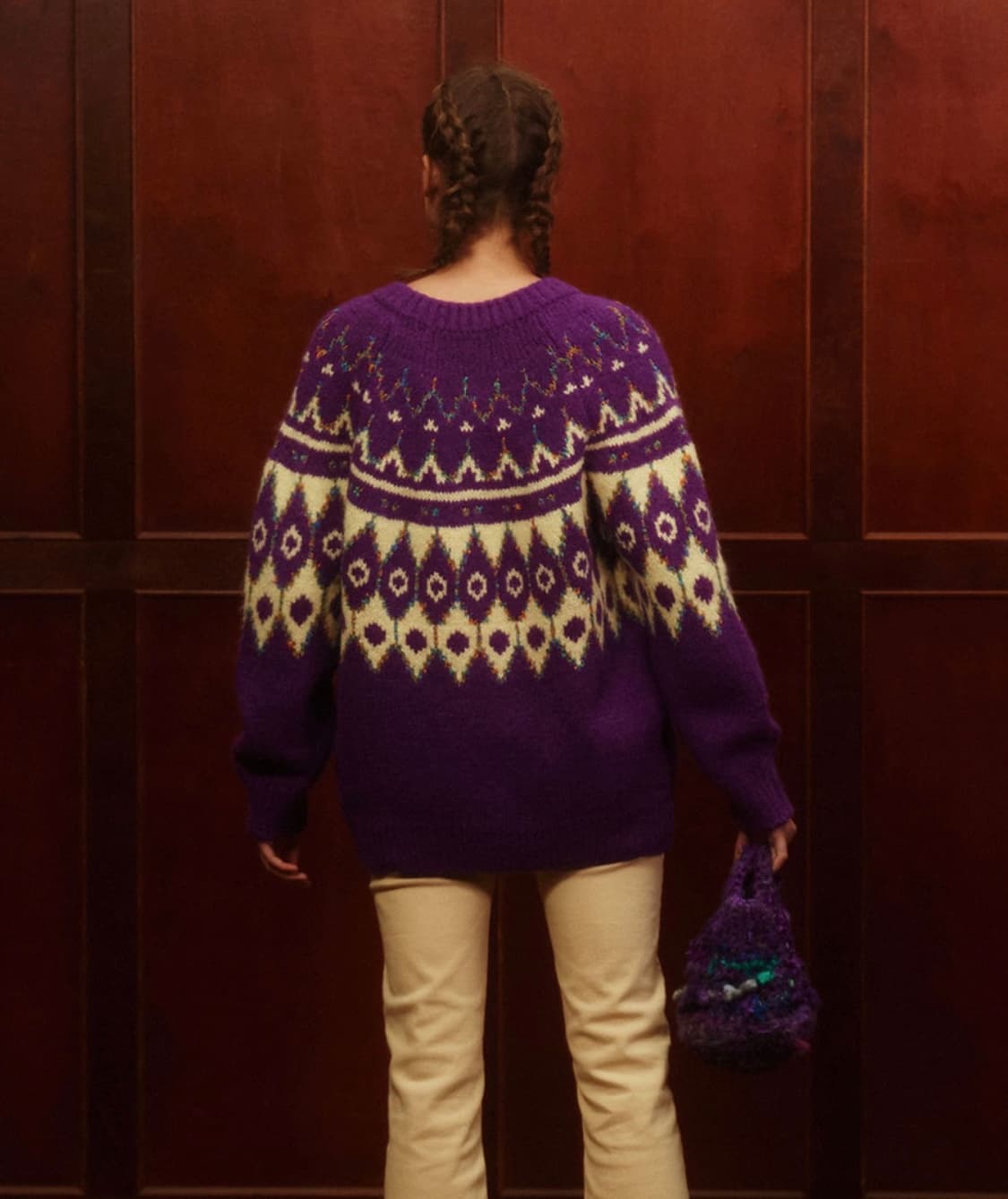 그린버터 노르딕기디건  상품이미지2