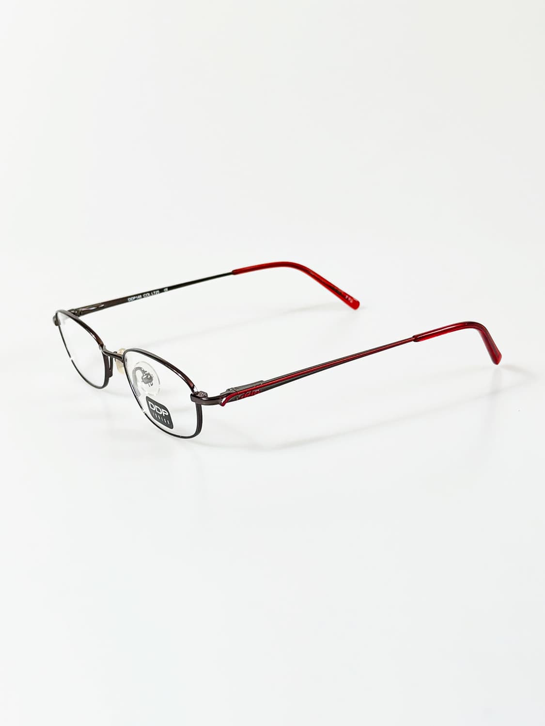 90s DDP 슬림 오벌 메탈 프레임 빈티지 안경 상품이미지3