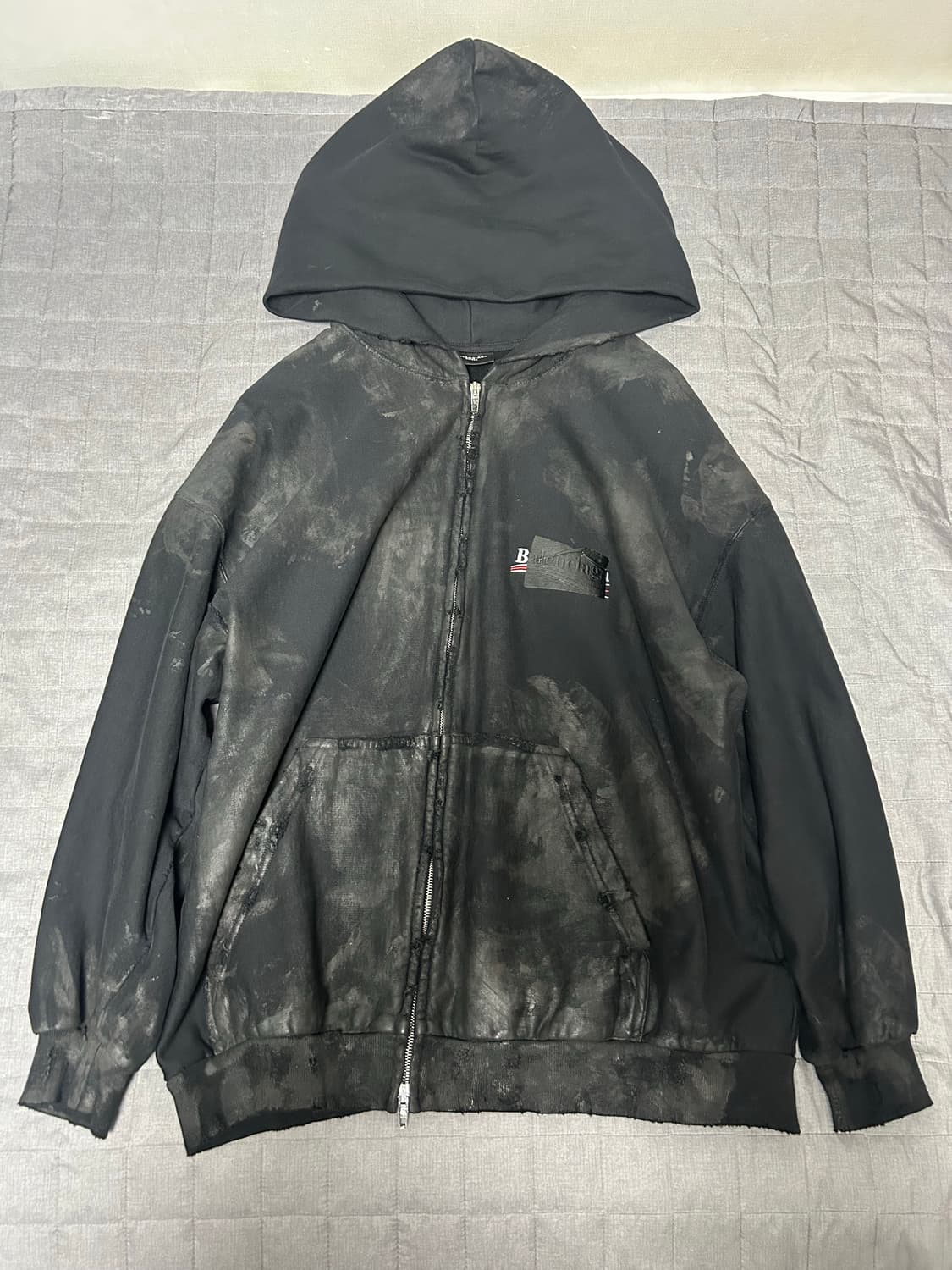 [S] 발렌시아가 더티 개퍼 후드집업 티셔츠 상품이미지1