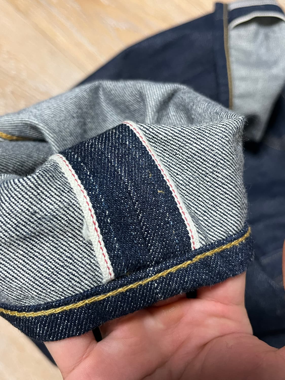 LVC 55501 생지 리지드 데님 34x34 상품이미지10