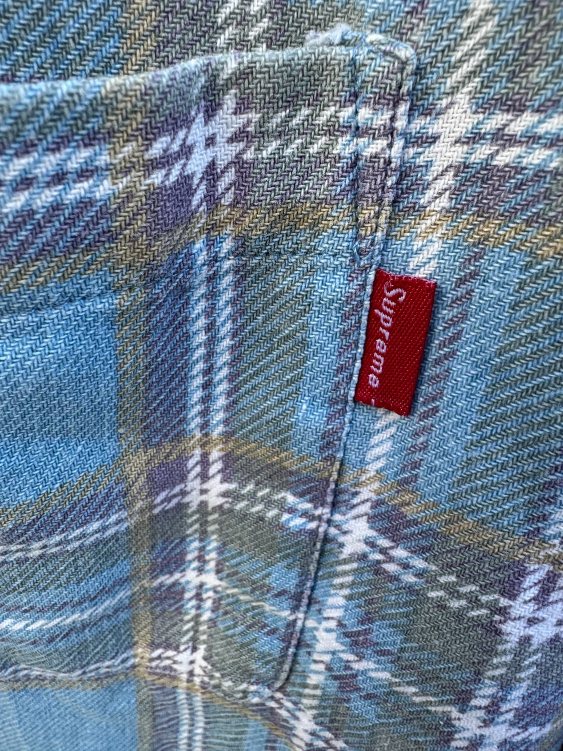 슈프림 체크셔츠 상품이미지5