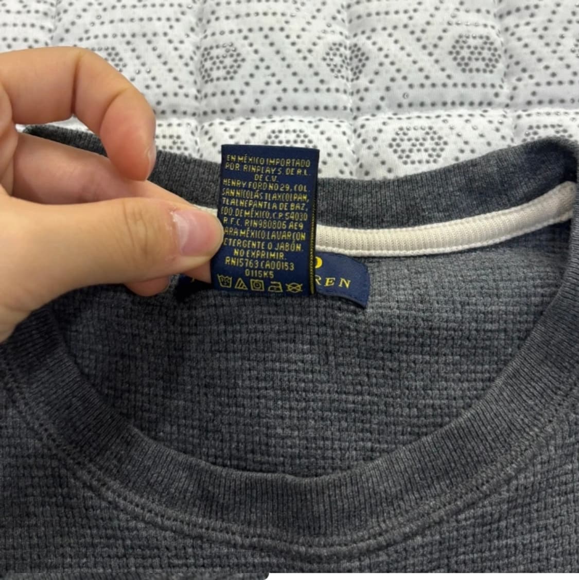 폴로 랄프로렌 와플 맨투맨 95 상품이미지3