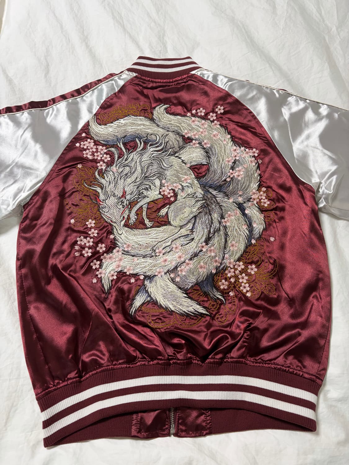 OBORO 재패니즈 일본 스카쟌 구미호 자수 스카잔 상품이미지2