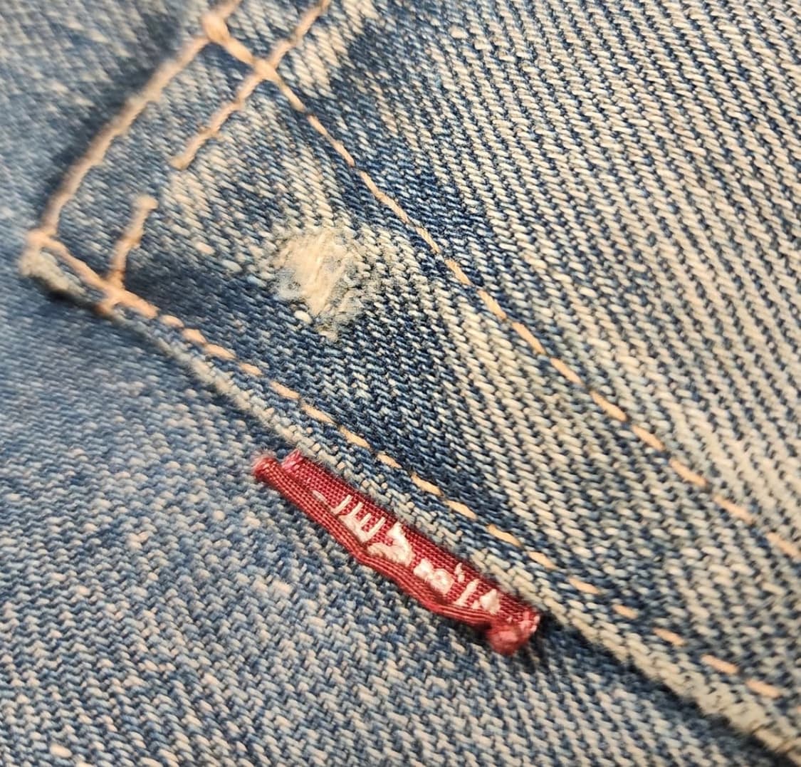 lvc 44501xx 대전모델 셀비지 팬츠 상품이미지9