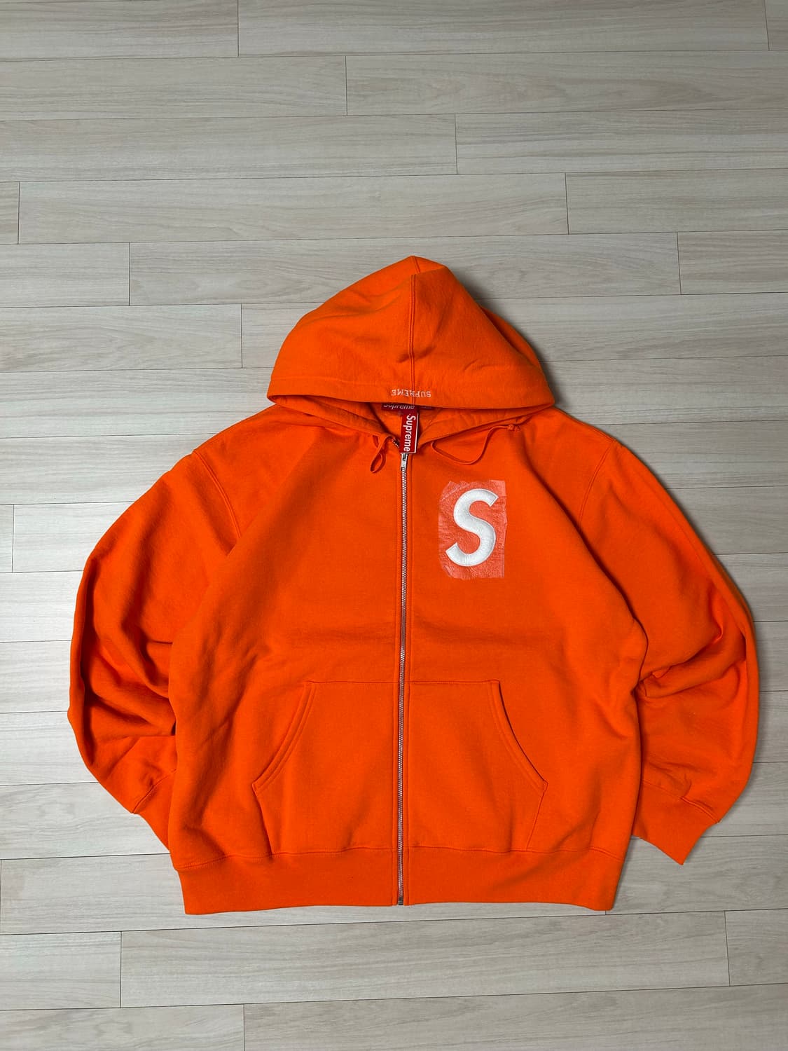 (XL) 슈프림 s로고 후드 집업 -24fw 상품이미지1