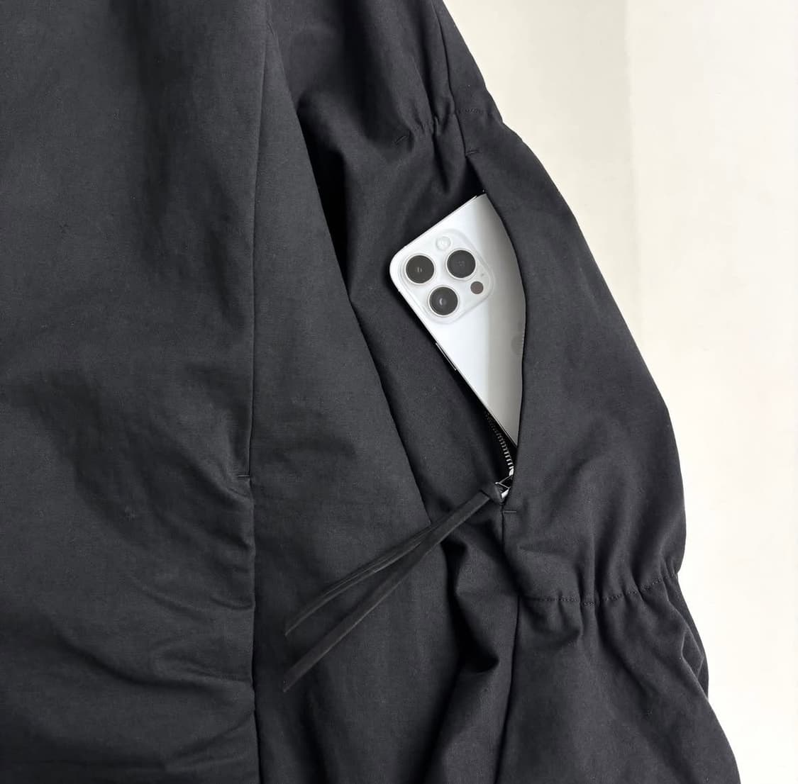 파프 8.0+ 셔링 봄버 블랙 상품이미지3