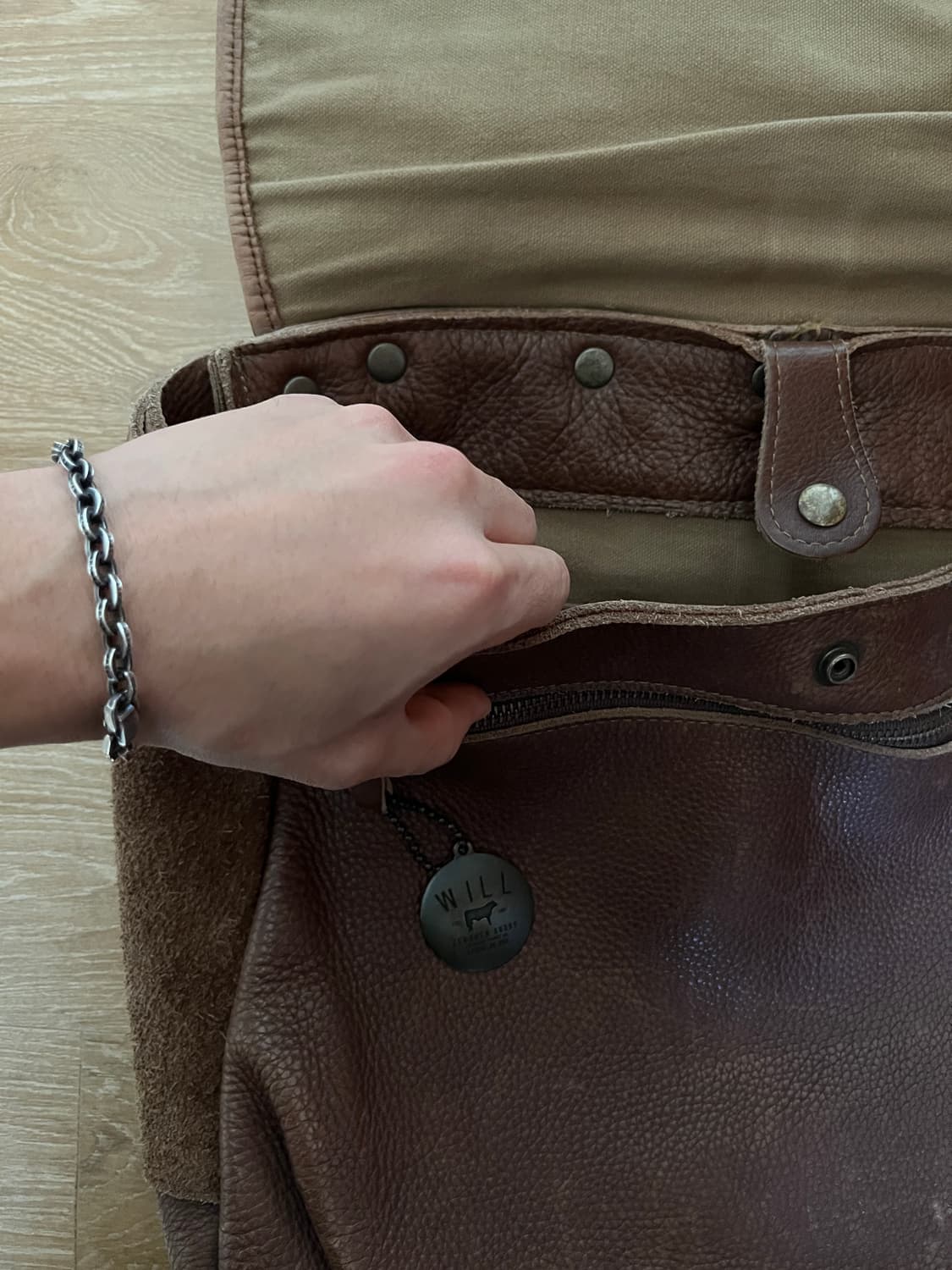 Will 나바호패턴 가죽 가방 상품이미지4