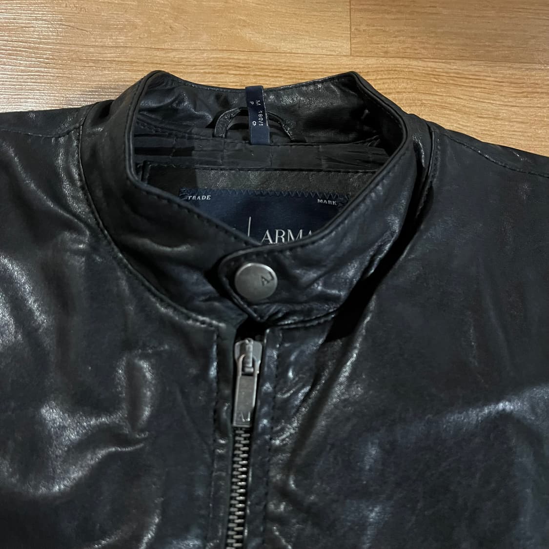 [97] 알마니 블루종 가죽자켓 상품이미지3