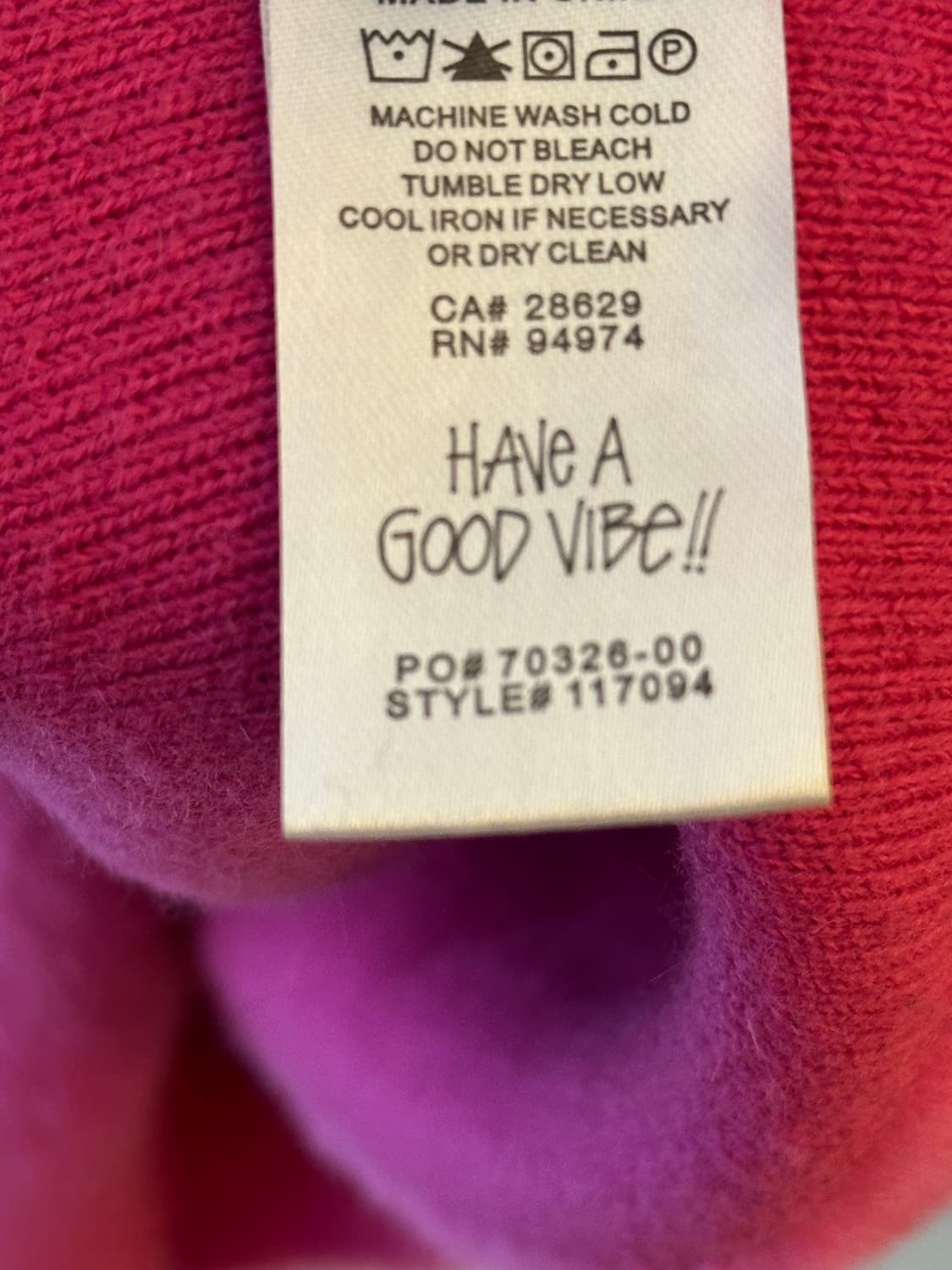 스투시 쉐기 핑크 가디건 상품이미지8