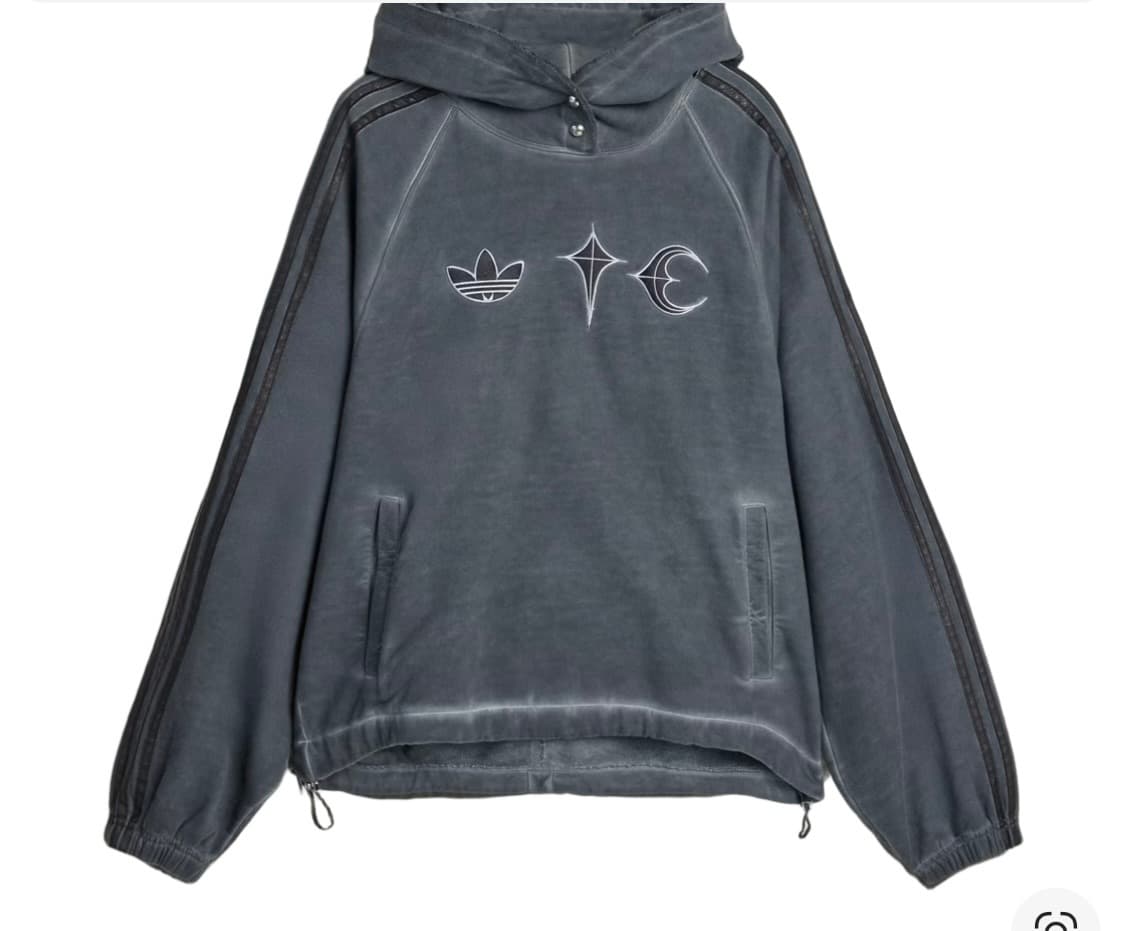 아디다스 x 떠그 클럽 스웨트 후드 블랙 - KR 사이즈 L 상품이미지1