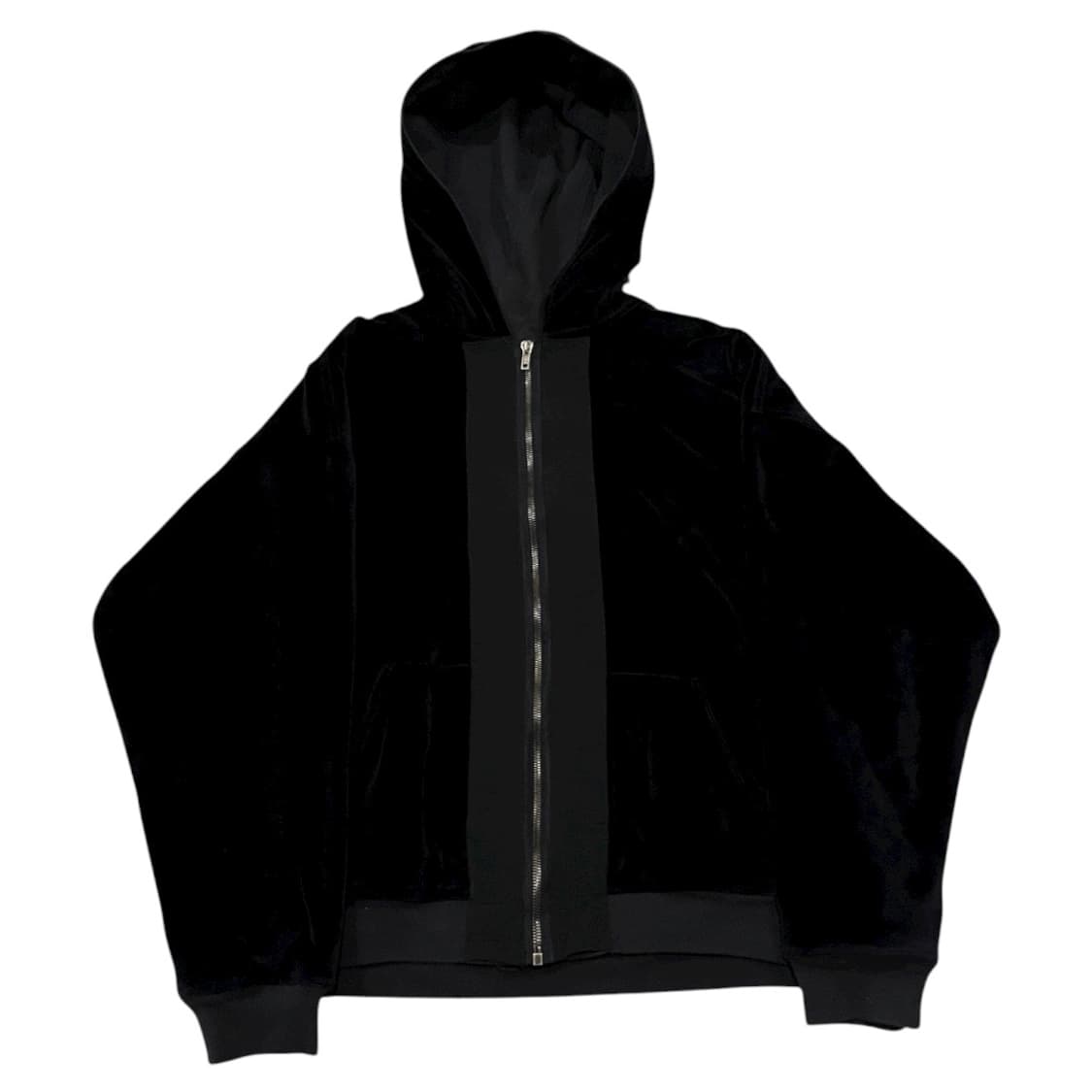 [XS] 하이더아커만 14FW 더블 레이어드 벨벳 후디 상품이미지1