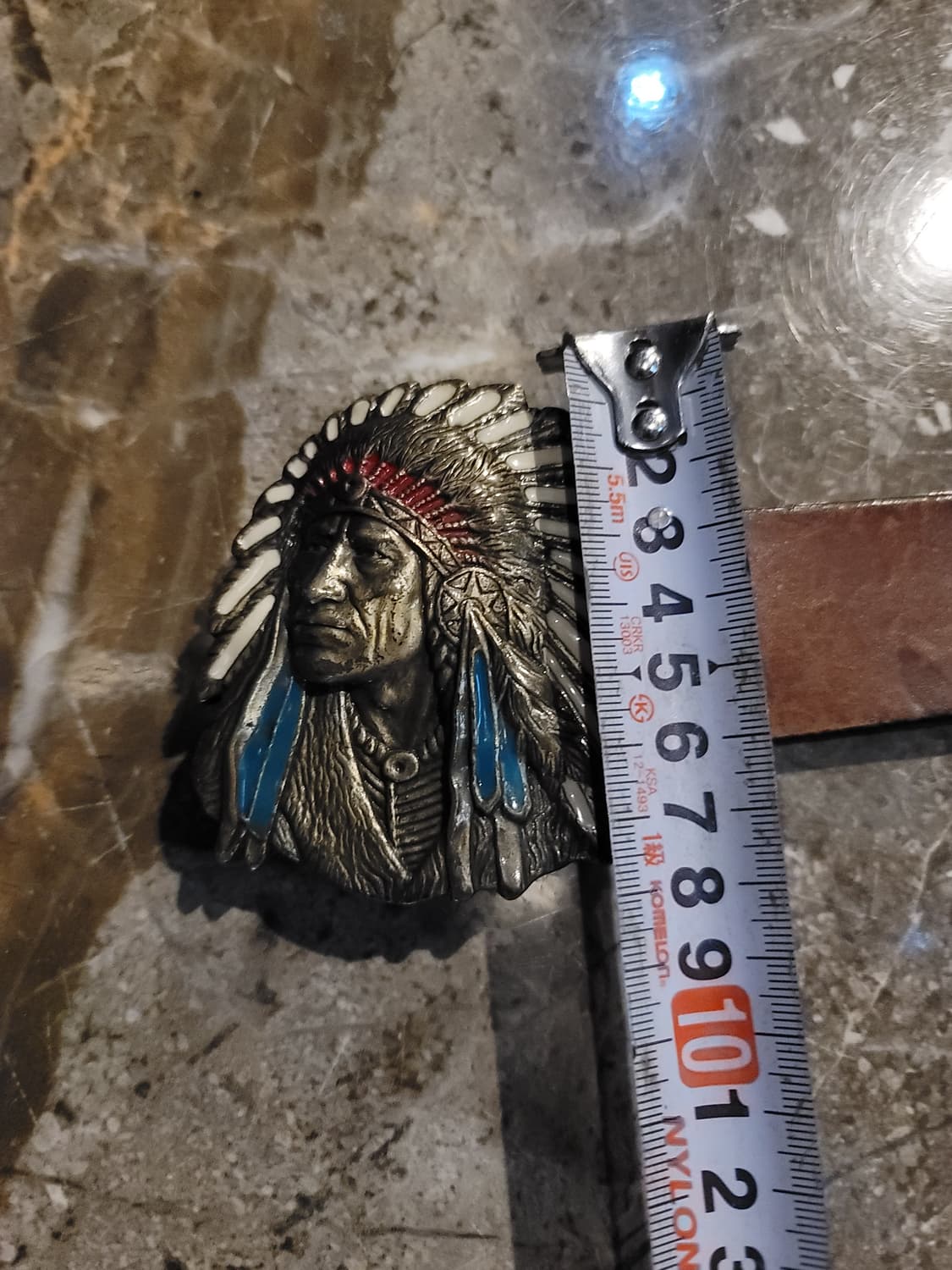 인디언헤드 버클 벨트 + 전갈 버클 상품이미지4