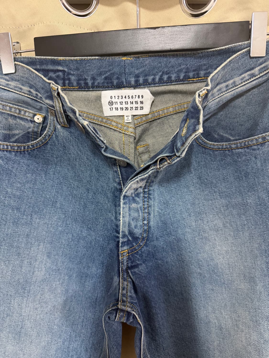 마르지엘라 백 스티치 데님팬츠 상품이미지2