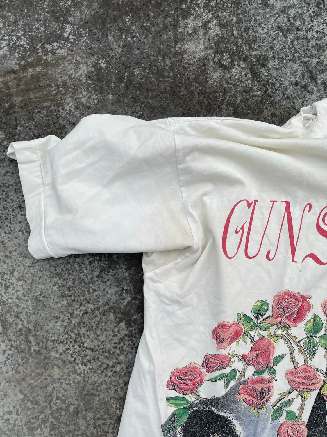 90s 건즈 앤 로지스 1993 월드투어 티셔츠 상품이미지5