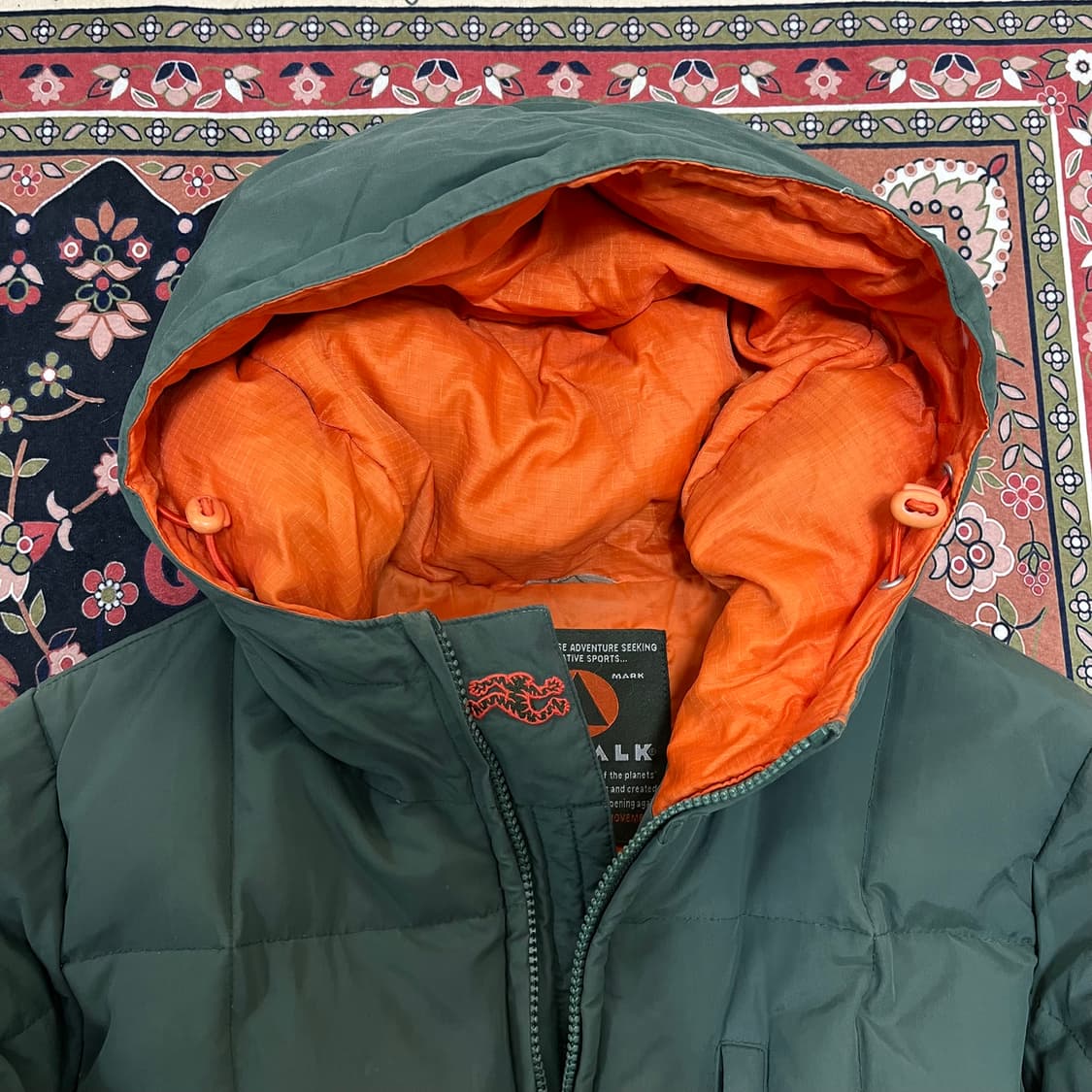 에어워크 아웃도어 후드 패딩 점퍼 M/95 상품이미지4