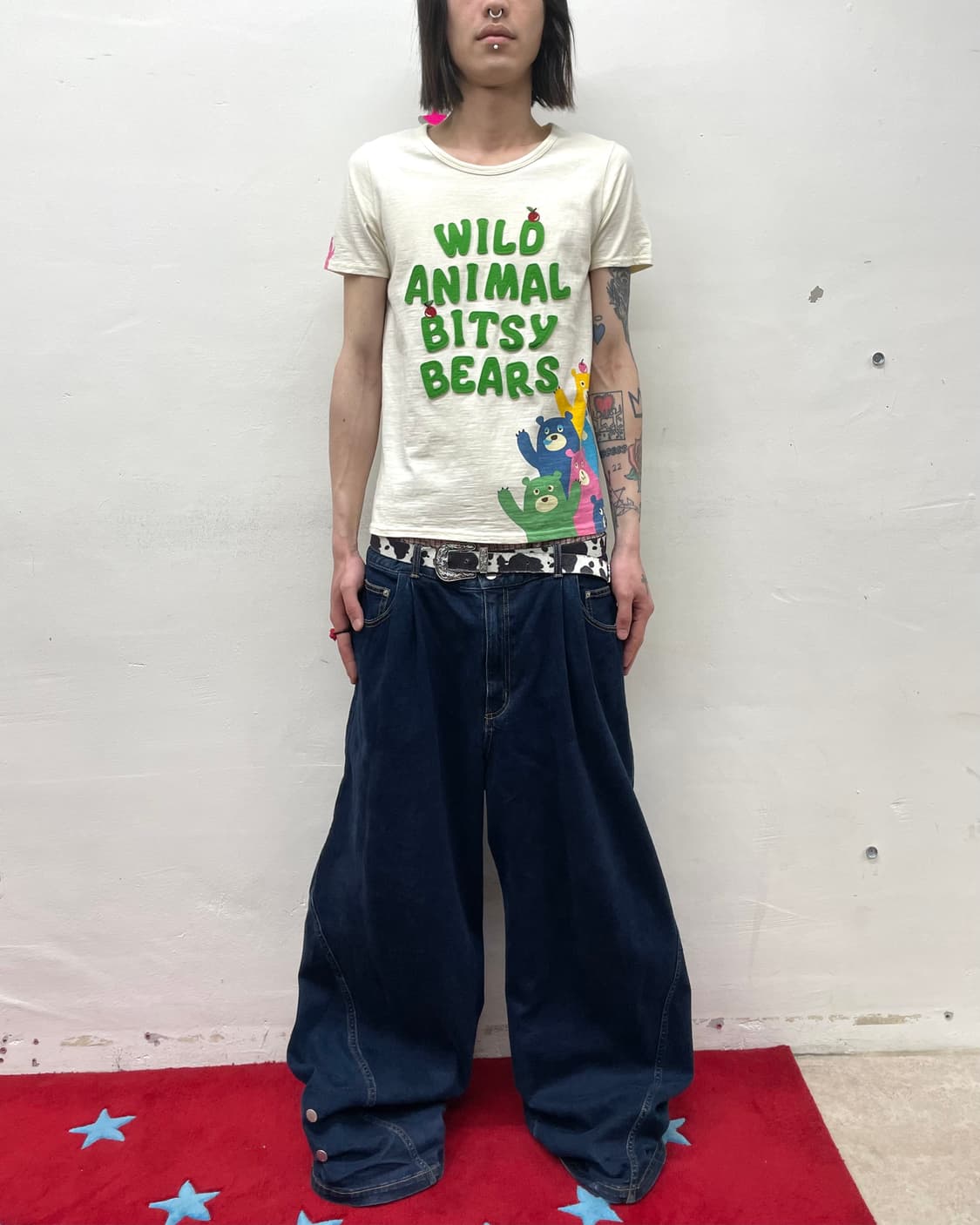 Rough Bear Animal T-shirt 상품이미지3