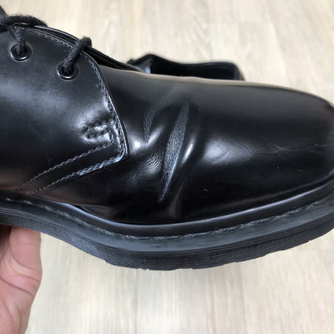(270) 닥터마틴 Dr.martens 1461 모노 3홀 무광 블랙 상품이미지3