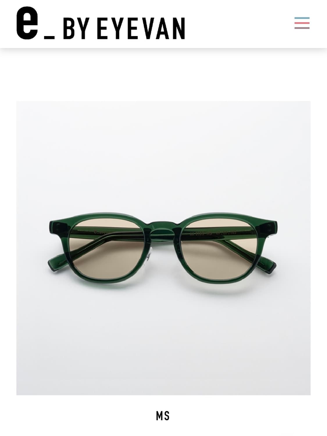 e by EYEVAN 상품이미지10