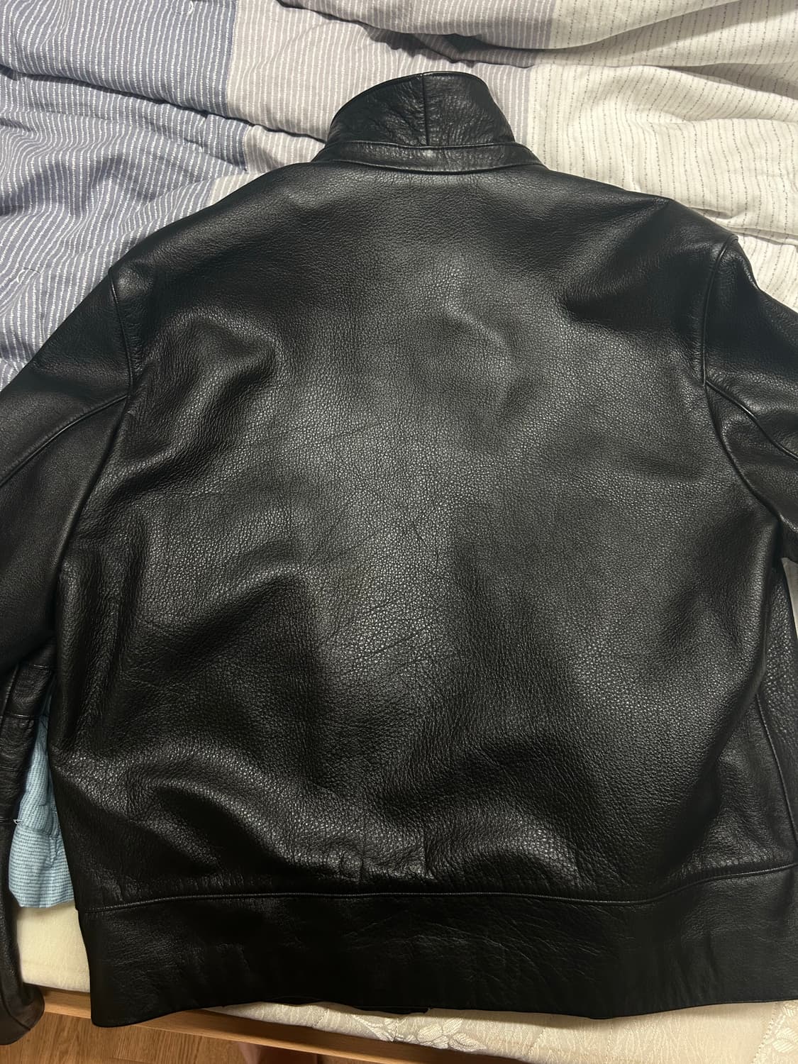 머듈 014 appendix 레더자켓 black 2size 상품이미지4