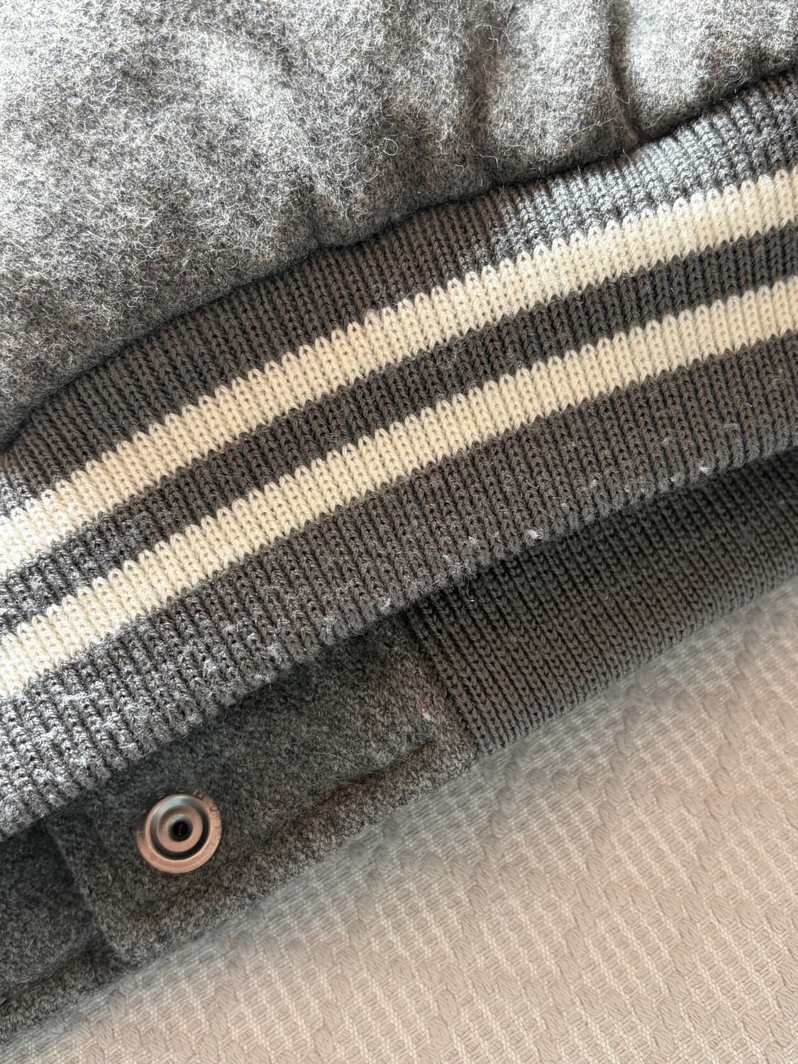 컨버스 크롭 바시티자켓 상품이미지5