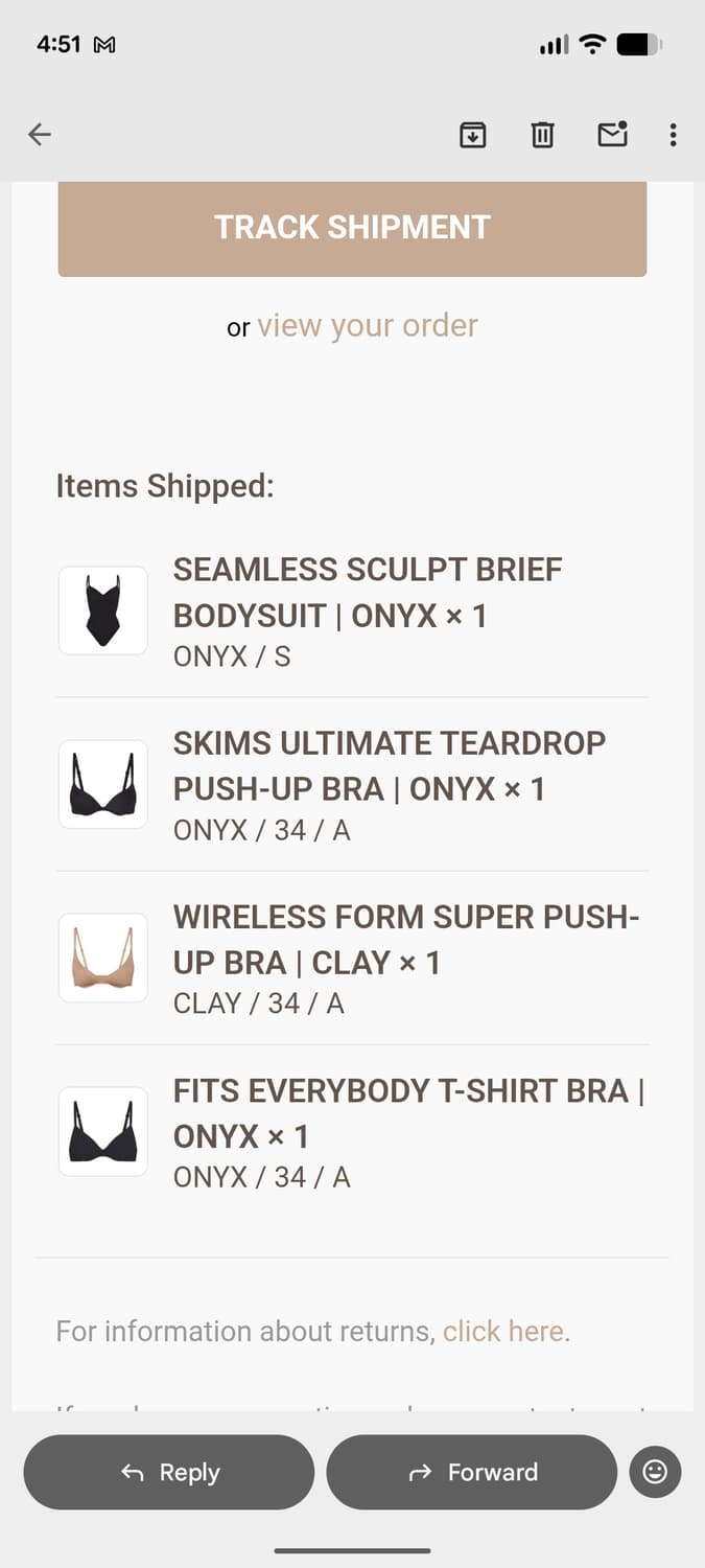 SKIMS 스킴스 얼티메이트 푸쉬업 브라 34A/45B 상품이미지6