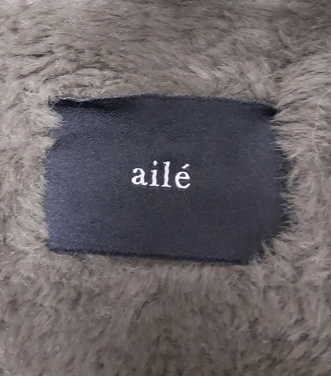 aile 후드 롱패딩 플리스 롱코트 상품이미지5