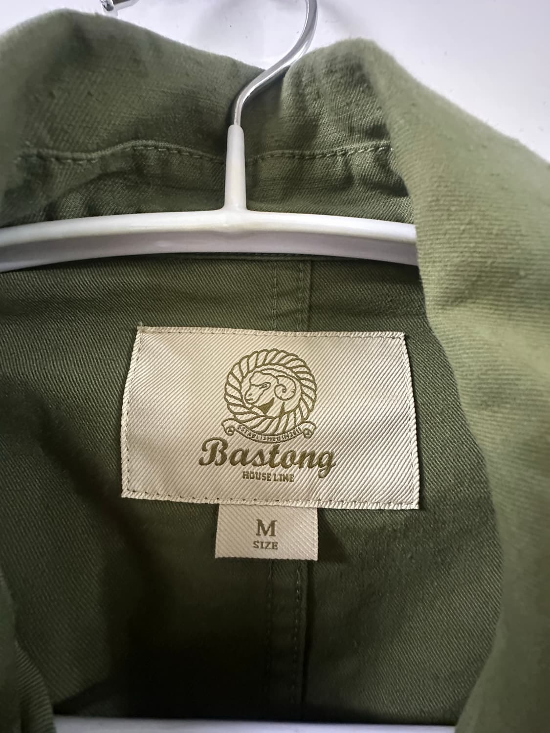 바스통 109 퍼티그 자켓 올리브 m사이즈판매 상품이미지3