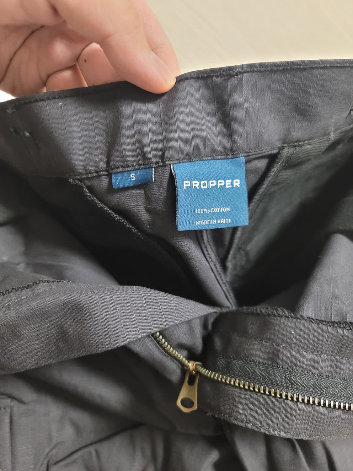 프로퍼 반바지(블랙) S 상품이미지3