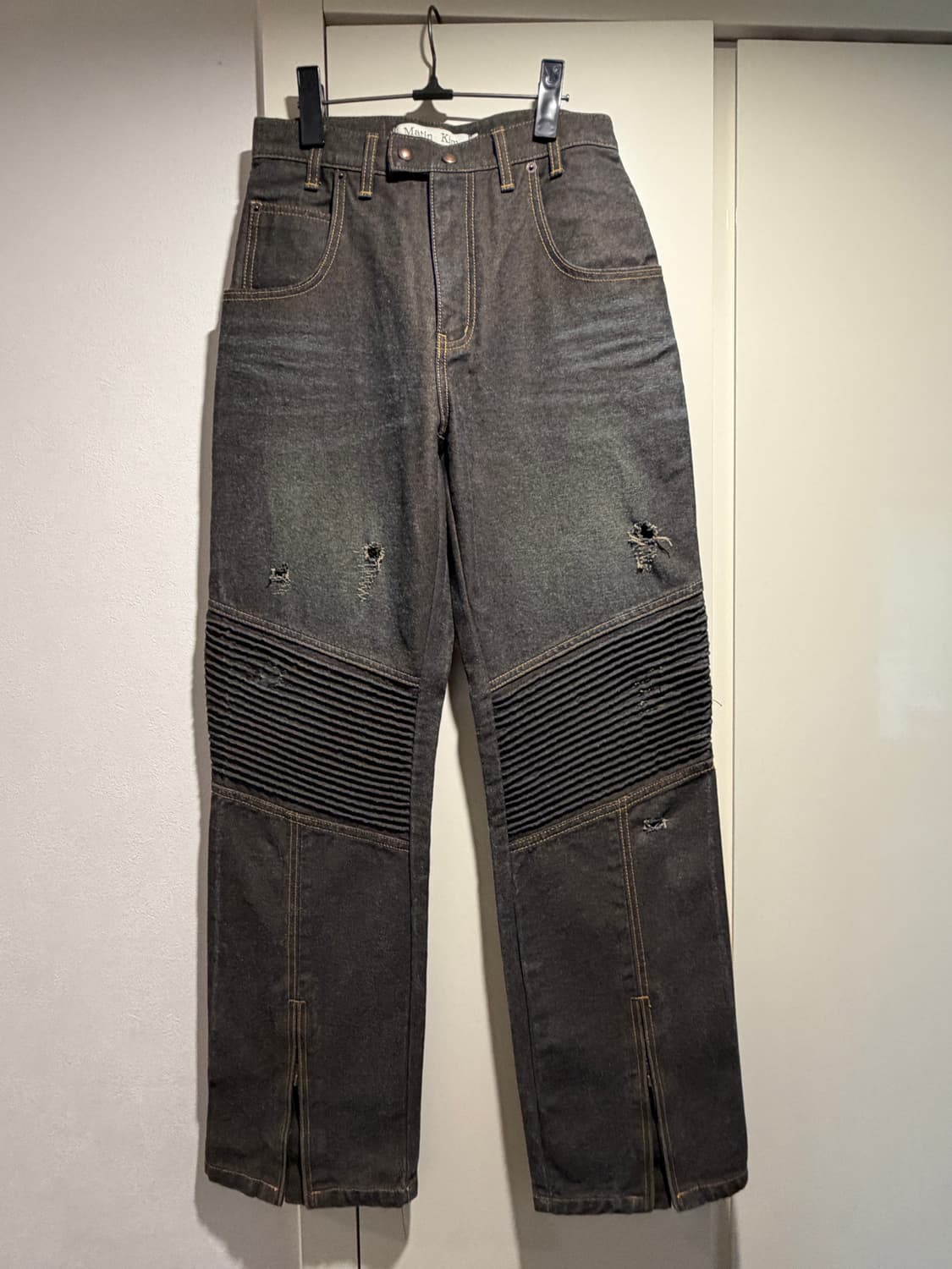 마뗑킴 데님팬츠 s 상품이미지1