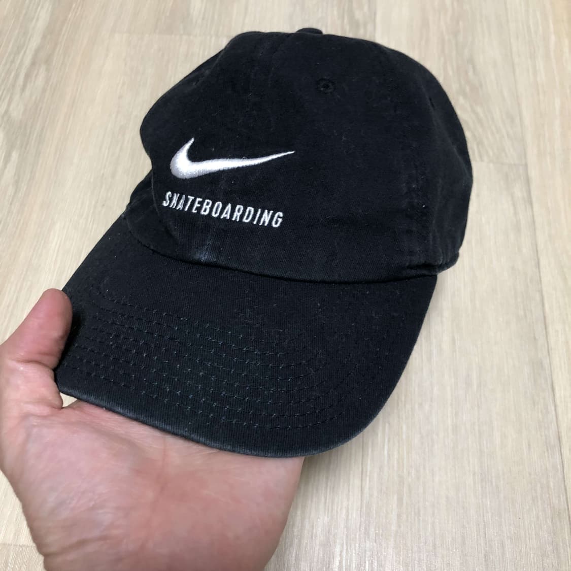 (ONE SIZE) 나이키 SB 스케이트 보드 스우시 볼캡 블랙 모자 상품이미지7