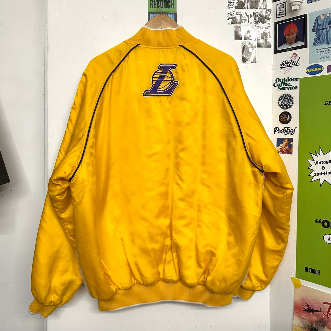 90‘s 나이키 LA레이커스 바시티 자켓 상품이미지7